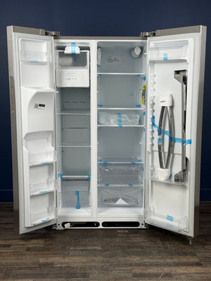 Frigidaire - 36 in. 26 cu. ft. Standard Depth Side by Side Refrigerator in Stainless Steel