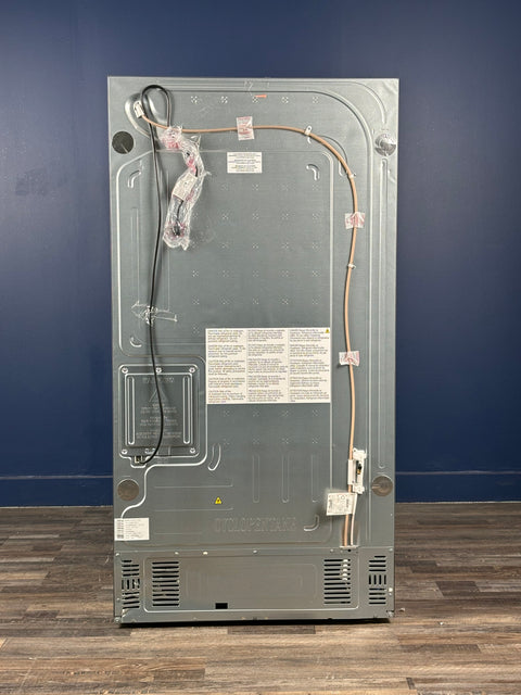 Frigidaire - Gallery 36 in. 22 cu. ft. Counter-Depth 4-Door French Door Refrigerator in Smudge-Proof Stainless Steel