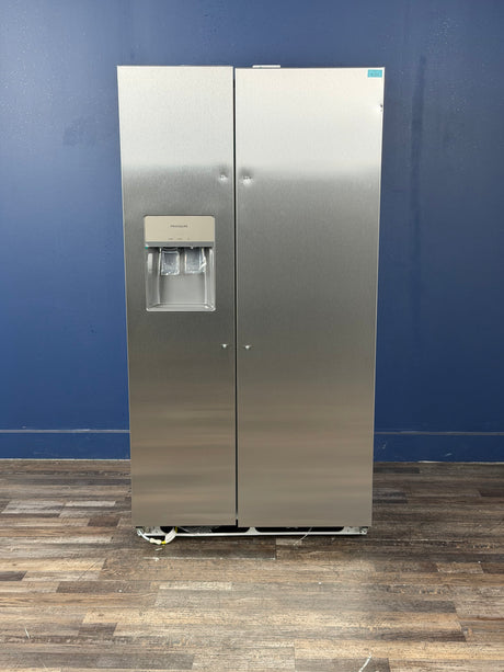 Frigidaire - 36 in. 26 cu. ft. Standard Depth Side by Side Refrigerator in Stainless Steel