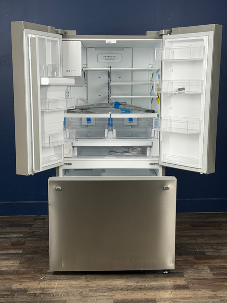 Frigidaire - 28 Cu. Ft. Standard Depth French Door Refrigerator in Smudge-Proof Stainless Steel ENERGY STAR