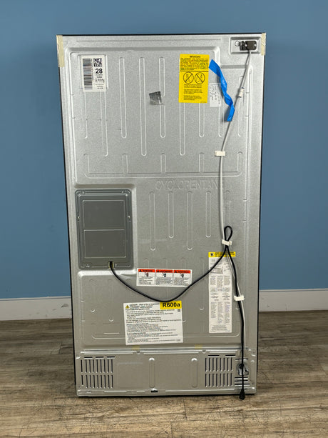 GE Profile - Profile 27.9 cu. ft. Smart 4-Door French Door Refrigerator with Door-in-Door in Fingerprint Resistant Stainless Steel