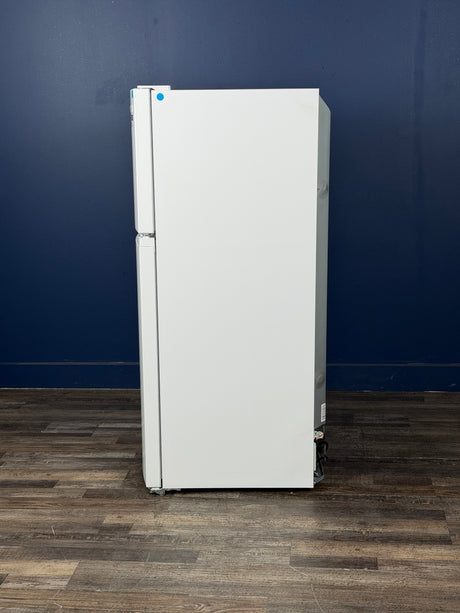 Frigidaire - 27.6 in. 14 cu. ft. Frost Free Top Freezer Refrigerator in White with EvenTemp Cooling System