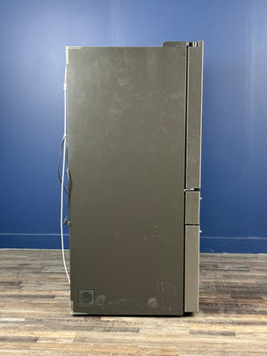GE Profile - Profile 27.9 cu. ft. Smart 4-Door French Door Refrigerator with Door-in-Door in Fingerprint Resistant Stainless Steel