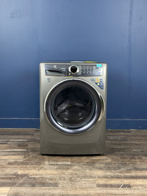 Electrolux - 4.5 cu. ft. Stackable Front Load Washer in Titanium with SmartBoost, Optic Whites, and Pure Rinse