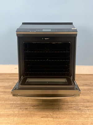 GE Profile - Profile 30 in. 4 Burner Element Smart Slide-In Induction Range in Fingerprint Resistant Stainless w/ Convection, Air Fry