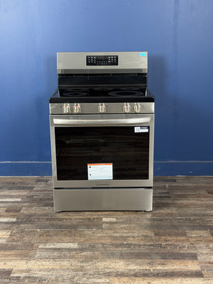 Frigidaire - Gallery 30 in 5 Element Freestanding Range w/ Total Convection and Air Fry , SmudgeProof Stainless