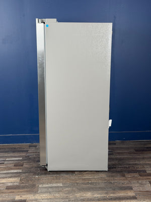 Frigidaire - 33 in. 22.3 cu. ft. Standard Depth Side by Side Refrigerator in Stainless Steel