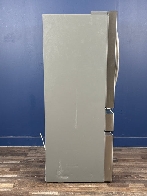 Frigidaire - Gallery 36 in. 22 cu. ft. Counter-Depth 4-Door French Door Refrigerator in Smudge-Proof Stainless Steel