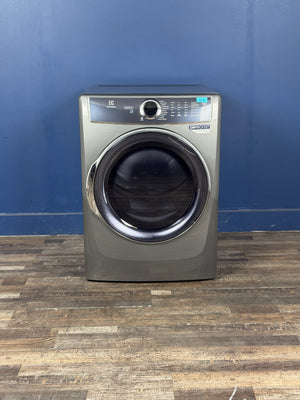Electrolux - 8 cu. ft. vented Front Load Stackable Electric Dryer in Titanium with LuxCare Dry and Perfect Steam