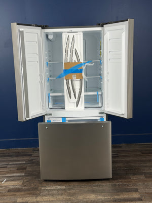 Frigidaire - 31.5 in. 18 cu. ft. Counter Depth French Door Refrigerator in Fingerprint-Resistant Stainless Look