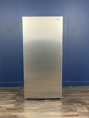 Frigidaire - 33 in. 20 cu. ft. Garage Ready Single-Door Freezerless Refrigerator in Smudge-Proof Stainless Steel, ENERGY STAR
