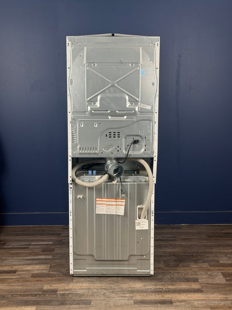 GE - 3.9 cu. ft. Washer 5.9 cu. ft. Gas Dryer Combo in White, ENERGY STAR