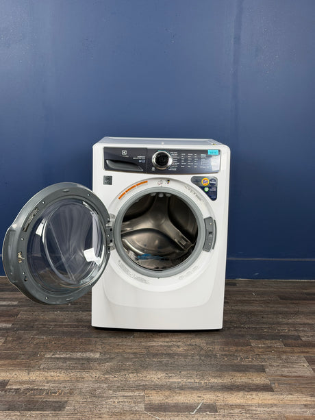 Electrolux - 27 in. W 4.5 cu. ft. Front Load Washer with SmartBoost, LuxCare Plus Wash System, Perfect Steam, ENERGY STAR in White