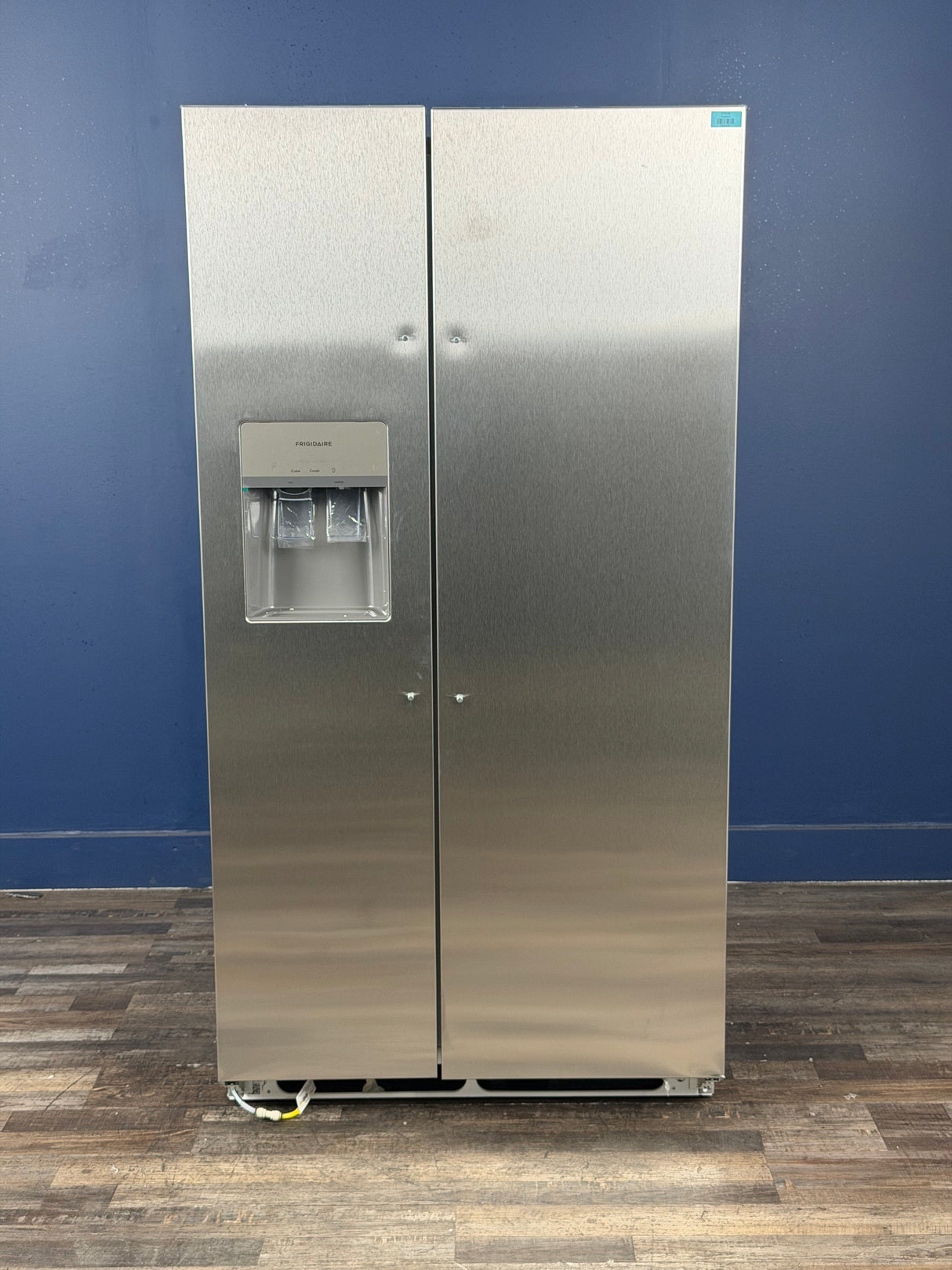 Frigidaire - 36 in. 26 cu. ft. Standard Depth Side by Side Refrigerator in Stainless Steel
