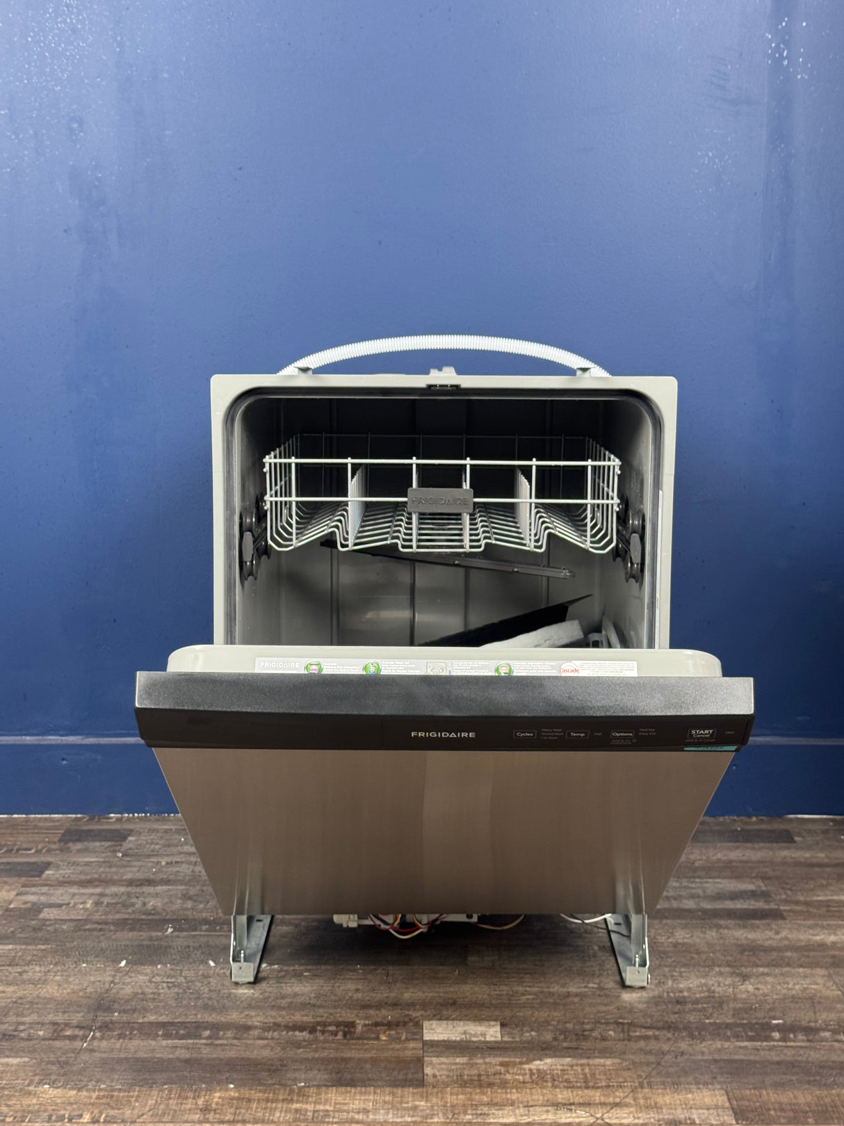 Frigidaire - 24 in. Front Control Built-In Tall Tub 55 Dba Dishwasher in Stainless Steel with 3-Cycles