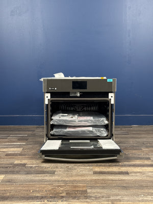 GE Profile - Profile 30 in. Smart Single Electric Wall Oven with Convection and Self Clean in Stainless Steel