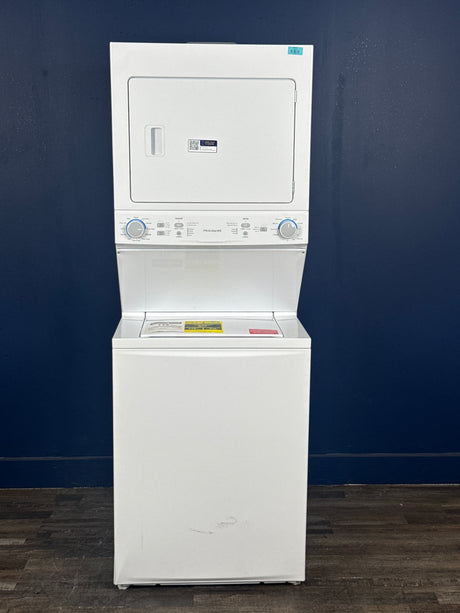 Frigidaire - 3.9 cu. ft. Washer and 5.6 cu. ft. Gas Dryer Combo in White with Quick Wash & Dry Cycle, MaxFill and Long Vent