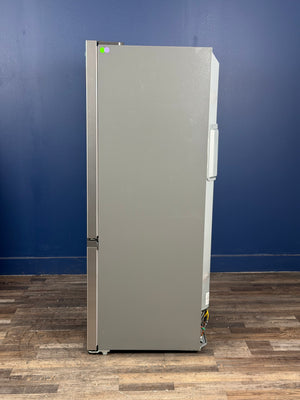 Frigidaire - 35 in. 20 cu. ft. Counter-Depth French Door Refrigerator in Stainless Steel Look with CrispSeal Crispers
