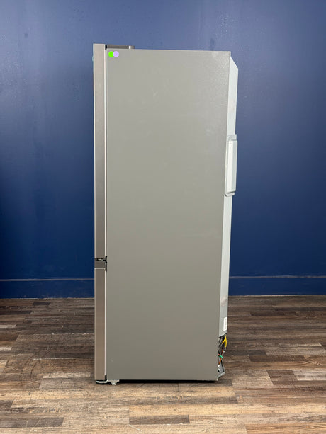 Frigidaire - 35 in. 20 cu. ft. Counter-Depth French Door Refrigerator in Stainless Steel Look with CrispSeal Crispers