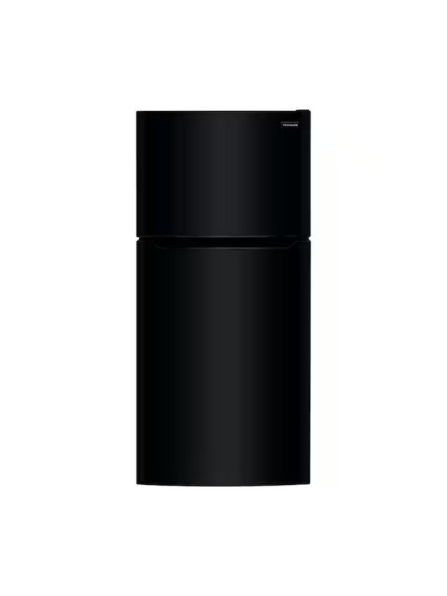 Frigidaire - 30 in. 20 cu. ft. Garage Ready Top Freezer Refrigerator in Black

