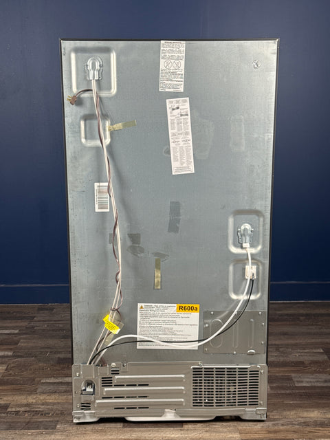 GE - 21.9 cu. ft. Counter Depth French Door Refrigerator w/Internal Dispenser in Fingerprint Resistant Stainless, ENERGY STAR