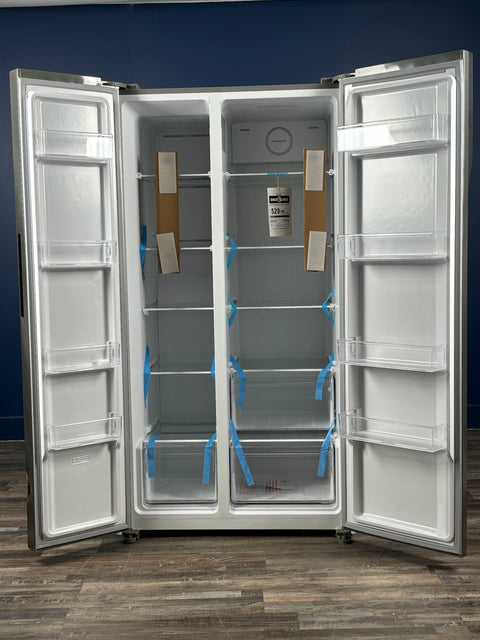 Frigidaire - 21.4 cu. ft. Garage Ready Counter Depth Side-By-Side Refrigerator in Fingerprint-Resistant Stainless Look