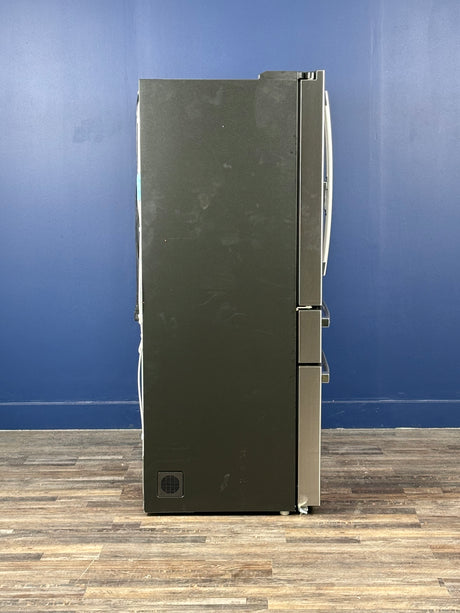 GE Profile - 36 in. 23.3 cu. ft. Smart Counter-Depth Fingerprint Resistant 4-Door French-Door Refrigerator with Door In Door