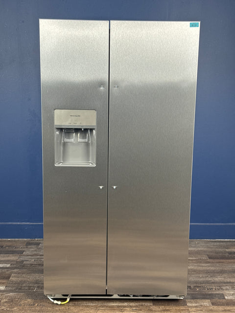 Frigidaire - 36 in. 26 cu. ft. Standard Depth Side by Side Refrigerator in Stainless Steel
