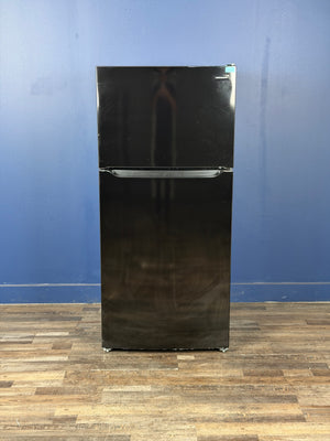 Frigidaire - 30 in. 20 cu. ft. Garage Ready Top Freezer Refrigerator in Black