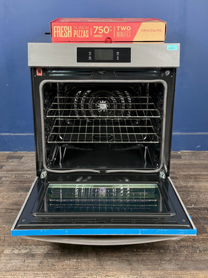 Frigidaire - Gallery 30 in. 5 Element Slide-In Induction Range in Smudge-Proof Stainless Steel with Stone-Baked Pizza