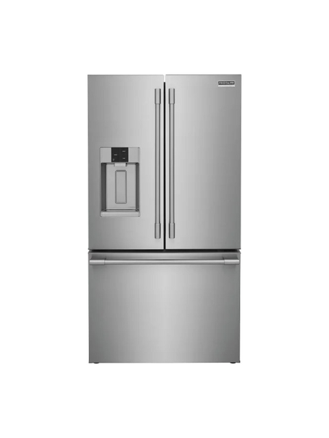 Frigidaire - Professional 36 in. 28 cu. ft. Standard Depth French Door Refrigerator in Stainless Steel with CrispSeal Technology