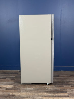 Whirlpool - 30 in. 18.3 cu. ft. Top Freezer Refrigerator Built-In and Standard in Monochromatic Stainless Steel