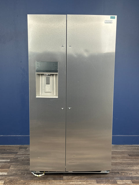 Frigidaire - Gallery 36 in. 26 cu. ft. Standard Depth Side by Side Refrigerator in Smudge-Proof Stainless Steel, ENERGY STAR