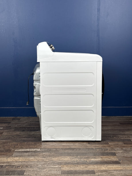 GE Profile - Profile 7.4 cu. ft. Smart Gas Dryer in White with Steam, Sanitize Cycle, and Sensor Dry, ENERGY STAR