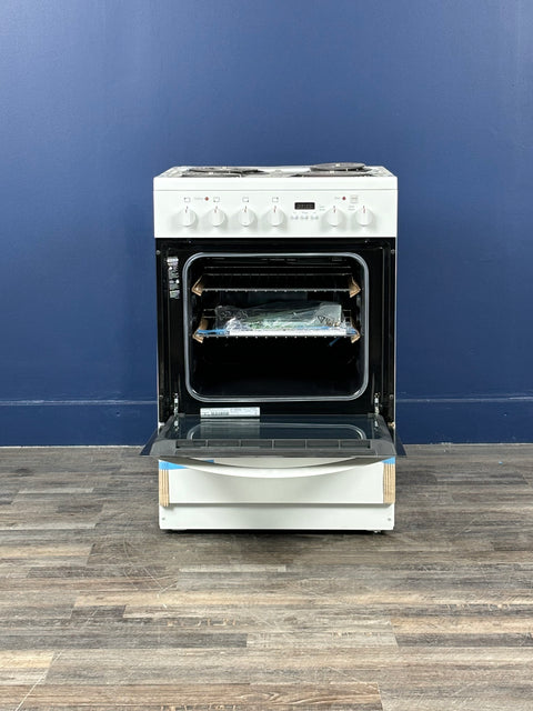 Frigidaire - 24 in. 1.9 cu. ft. 5-Burner Element Freestanding Electric Range with Manual Clean in White