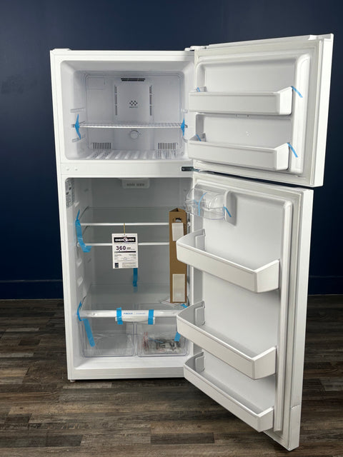 Frigidaire - 28 in. 18 cu. ft. Top Freezer Refrigerator in White, ENERGY STAR