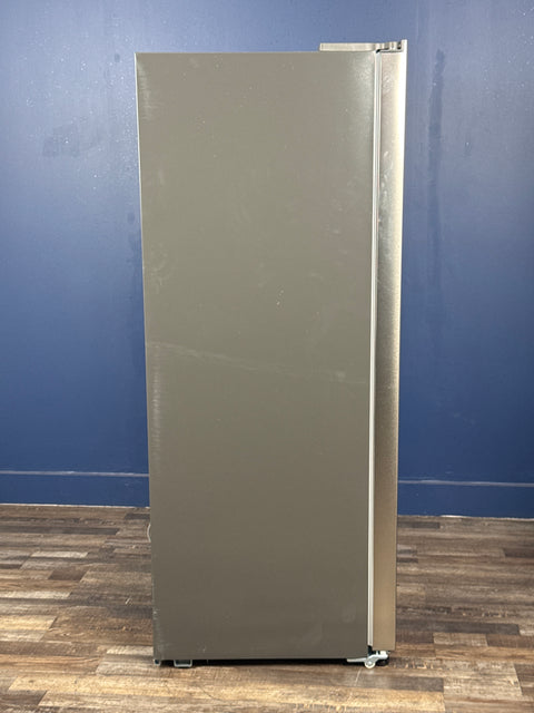 Frigidaire - 21.4 cu. ft. Garage Ready Counter Depth Side-By-Side Refrigerator in Fingerprint-Resistant Stainless Look