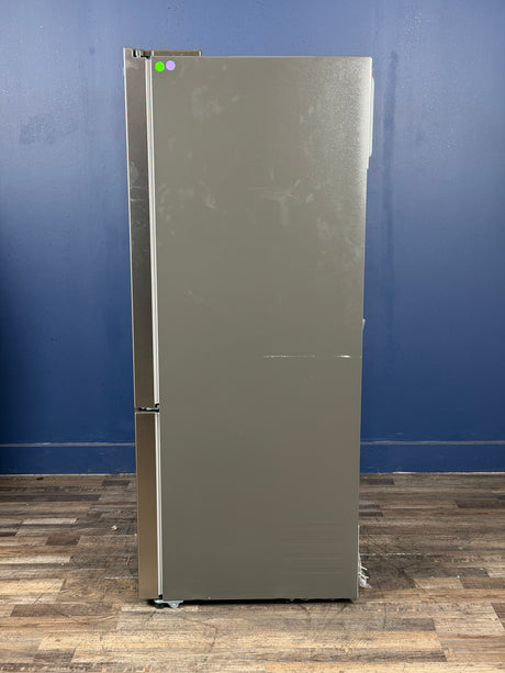 Frigidaire - 33 in. 20 cu. ft. Counter-Depth French Door Refrigerator in Stainless Steel Look with CrispSeal crispers
