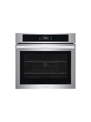 Frigidaire - 30 in. Single Electric Built-In Wall Oven with Convection in Stainless Steel