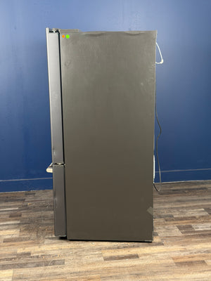 GE Cafe - 27.8 cu. ft. Smart French Door Refrigerator with Hot Water Dispenser in Matte Black, Fingerprint Resistant ENERGY STAR