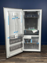 Frigidaire - Professional 19 cu. ft. Single Door Frost Free Upright Freezer in Smudge-Proof Stainless Steel, ENERGY STAR