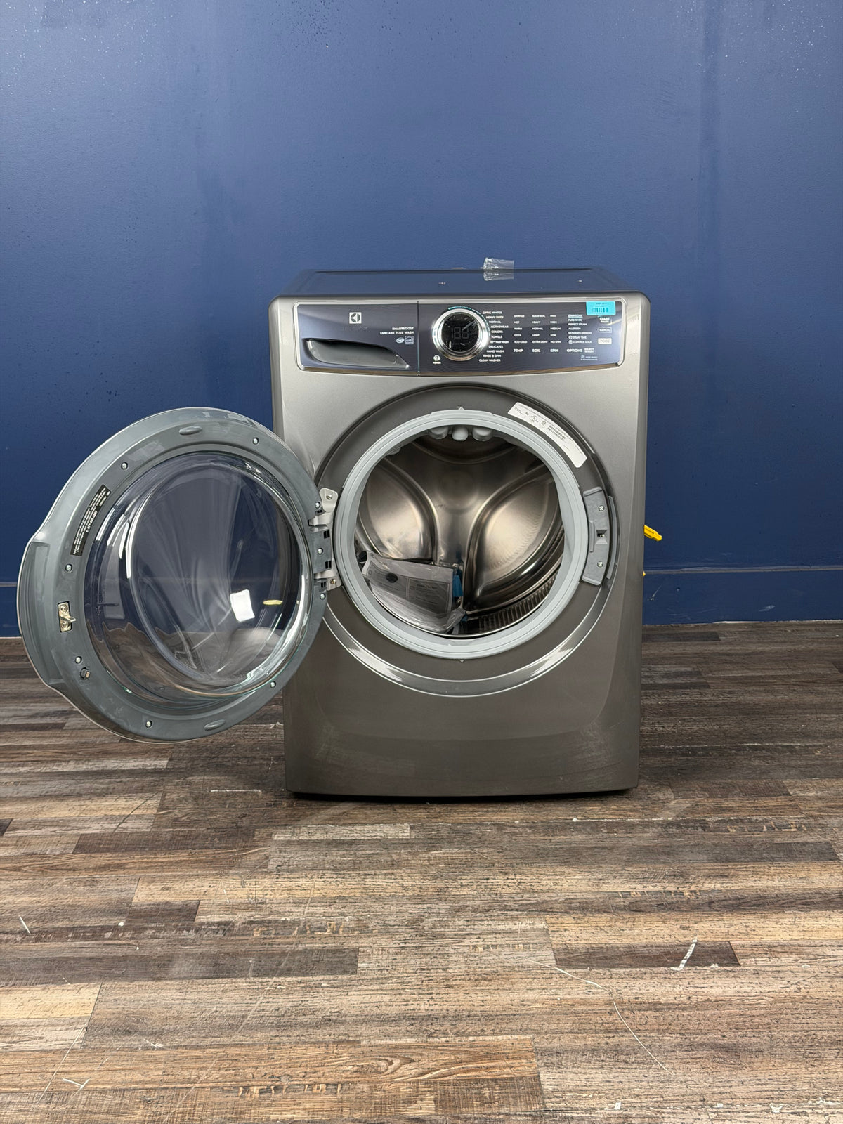 Electrolux - 4.5 cu. ft. Stackable Front Load Washer in Titanium with SmartBoost, Optic Whites, and Pure Rinse