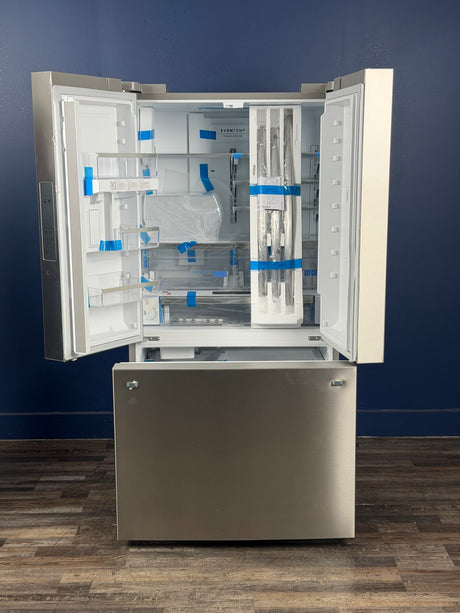 Frigidaire - Gallery 23.3 cu. ft. Counter Depth French Door Refrigerator in Smudge-Proof Stainless Steel w/ Internal Water Dispenser