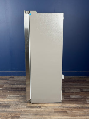 Frigidaire - 36.1 in. 22.3 cu. ft. Counter Depth Side-by-Side Refrigerator in Stainless Steel