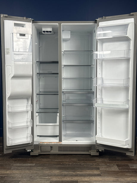 Whirlpool - 24.5 cu. ft. Side by Side Refrigerator in Fingerprint Resistant Stainless Finish