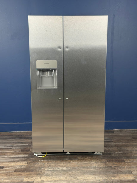 Frigidaire - 36 in. 26 cu. ft. Standard Depth Side by Side Refrigerator in Stainless Steel