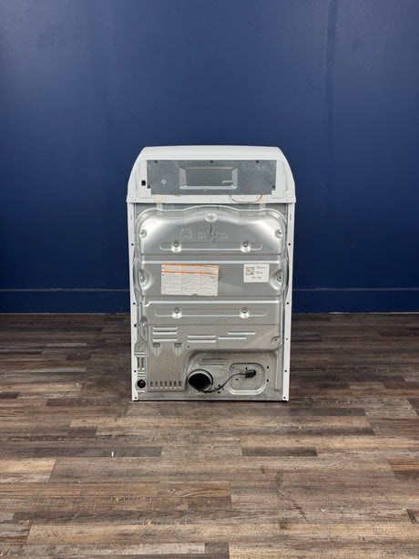 GE - Profile 7.4 cu.ft. Smart Gas Dryer in White with Sanitize Cycle and Sensor Dry, ENERGY STAR