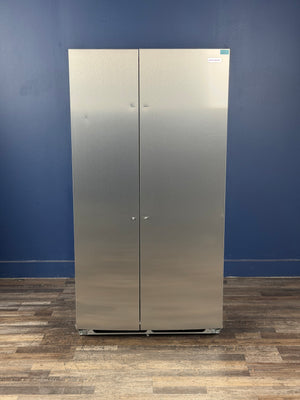 Frigidaire - 36 in. 26 cu. ft. Standard Depth Side-by-Side Refrigerator in Stainless Steel with CrispSeal Crispers