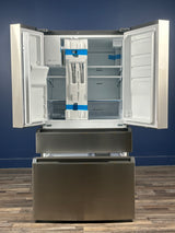 Frigidaire - 36 in. 26 cu. ft. Standard-Depth 4-Door French Door Refrigerator in Fingerprint-Resistant Stainless Steel Look