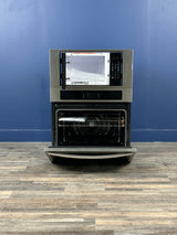 Frigidaire - 30 in. Electric Wall Oven with Built-In Microwave with Fan Convection in Stainless Steel